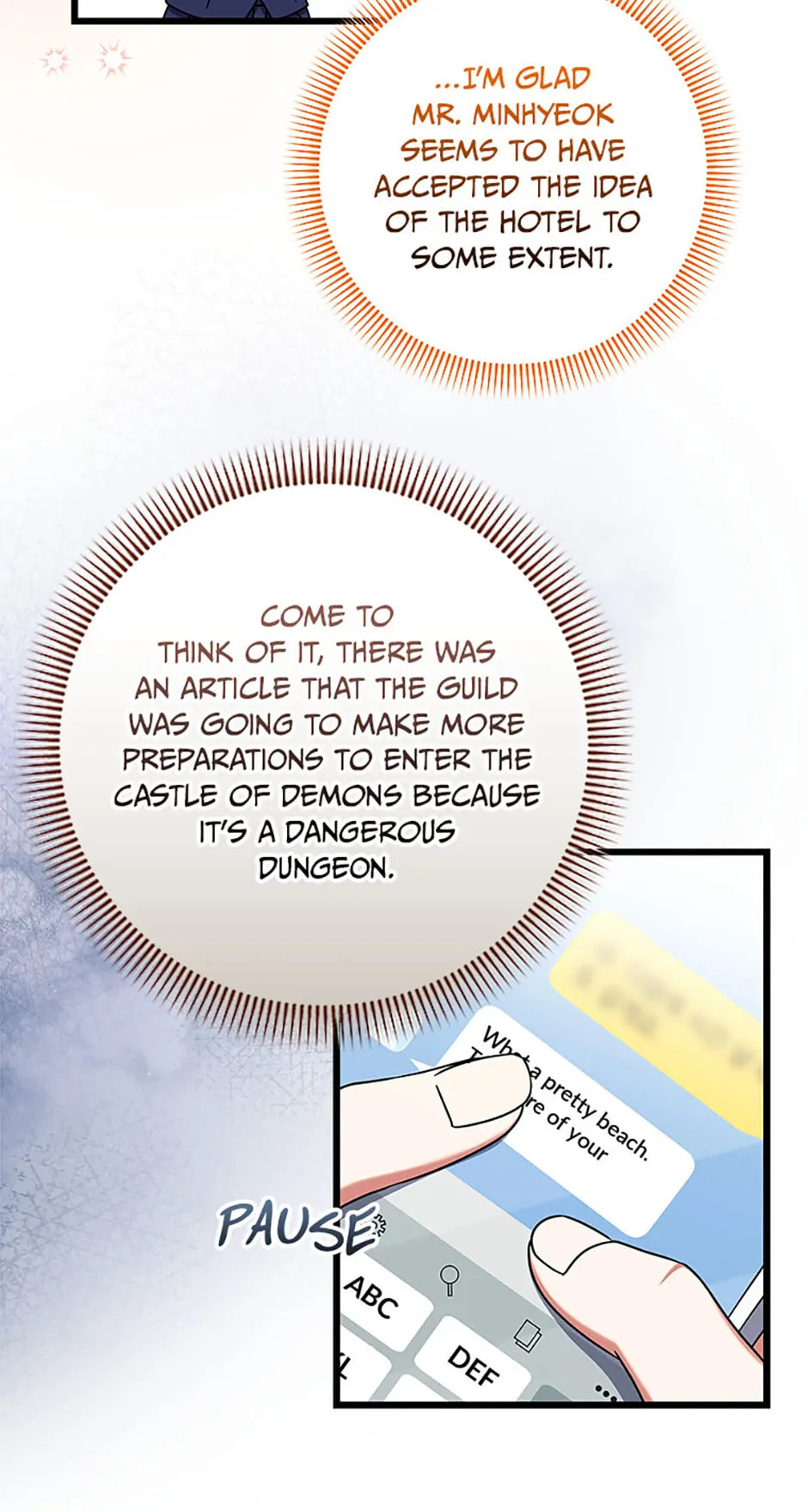 Welcome to the Dungeon Hotel Chapter 28 page 33 - 