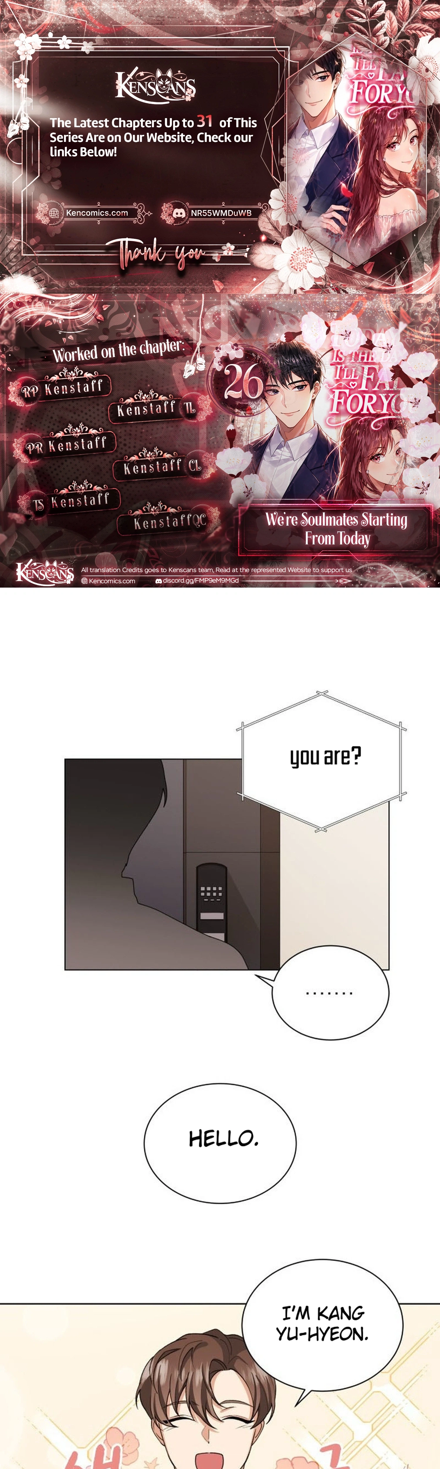 We’re Soulmates Starting From Today Chapter 26 page 1 - 