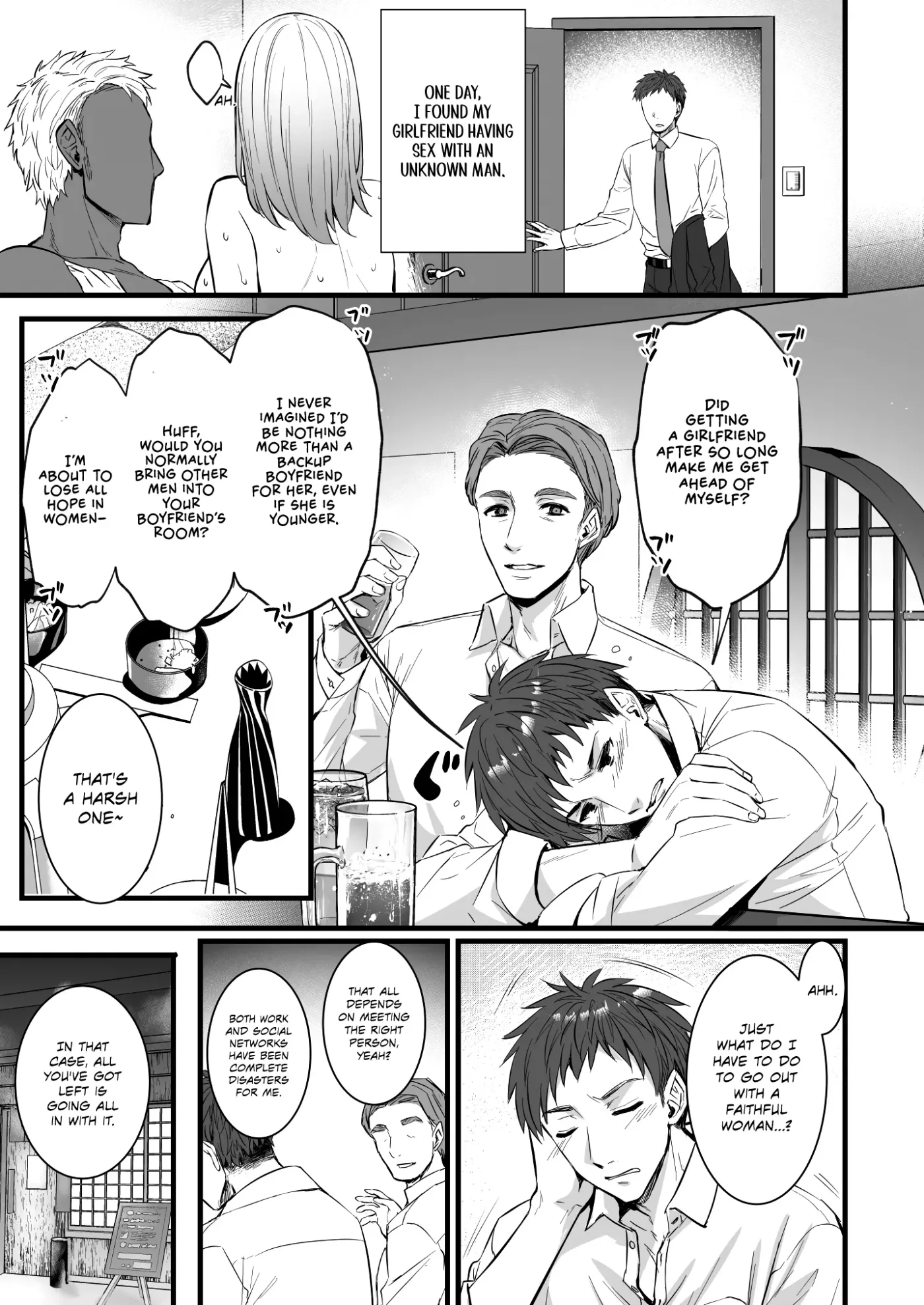 When My Huge-Dicked Self Used a Dating App and Met a Super-Perverted Woman with Whom I Have the Best Compatibility Chapter 1 page 4 - 