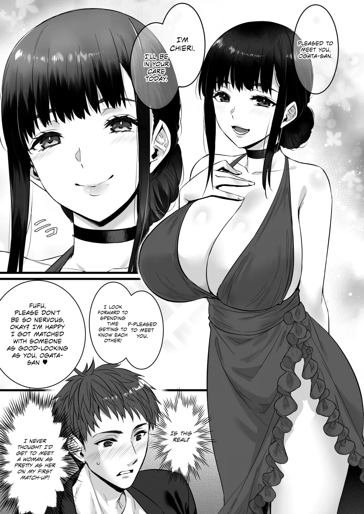 When My Huge-Dicked Self Used a Dating App and Met a Super-Perverted Woman with Whom I Have the Best Compatibility Chapter 1 page 6 - 