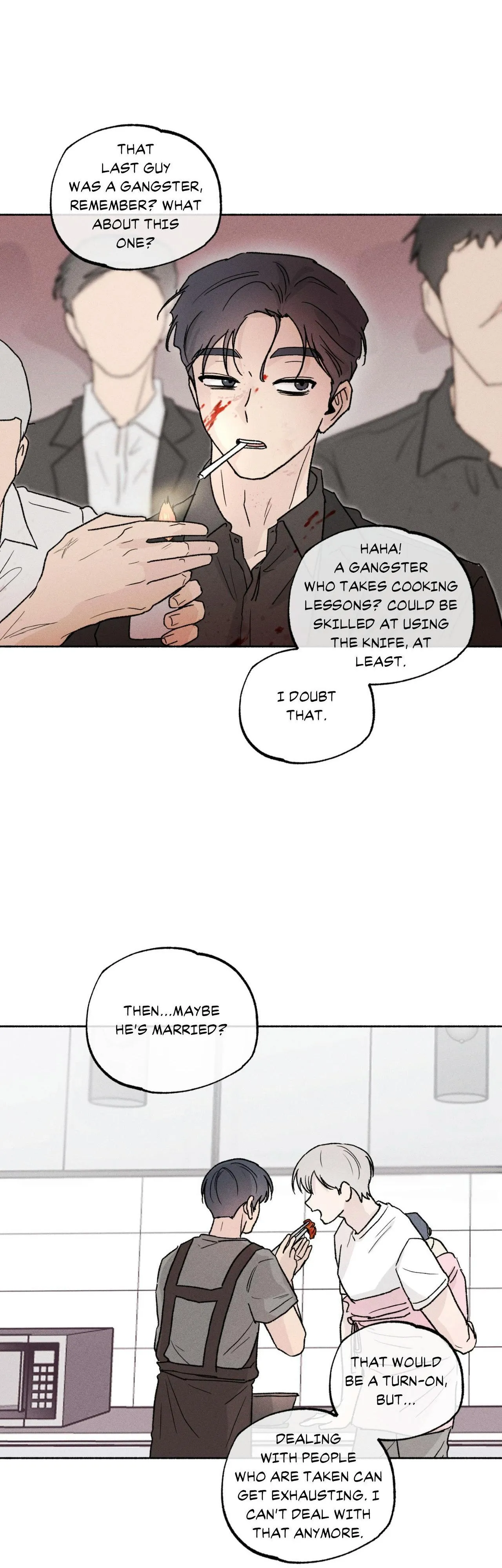 While You Were Letting Your Guard Down Chapter 76 page 14 - 