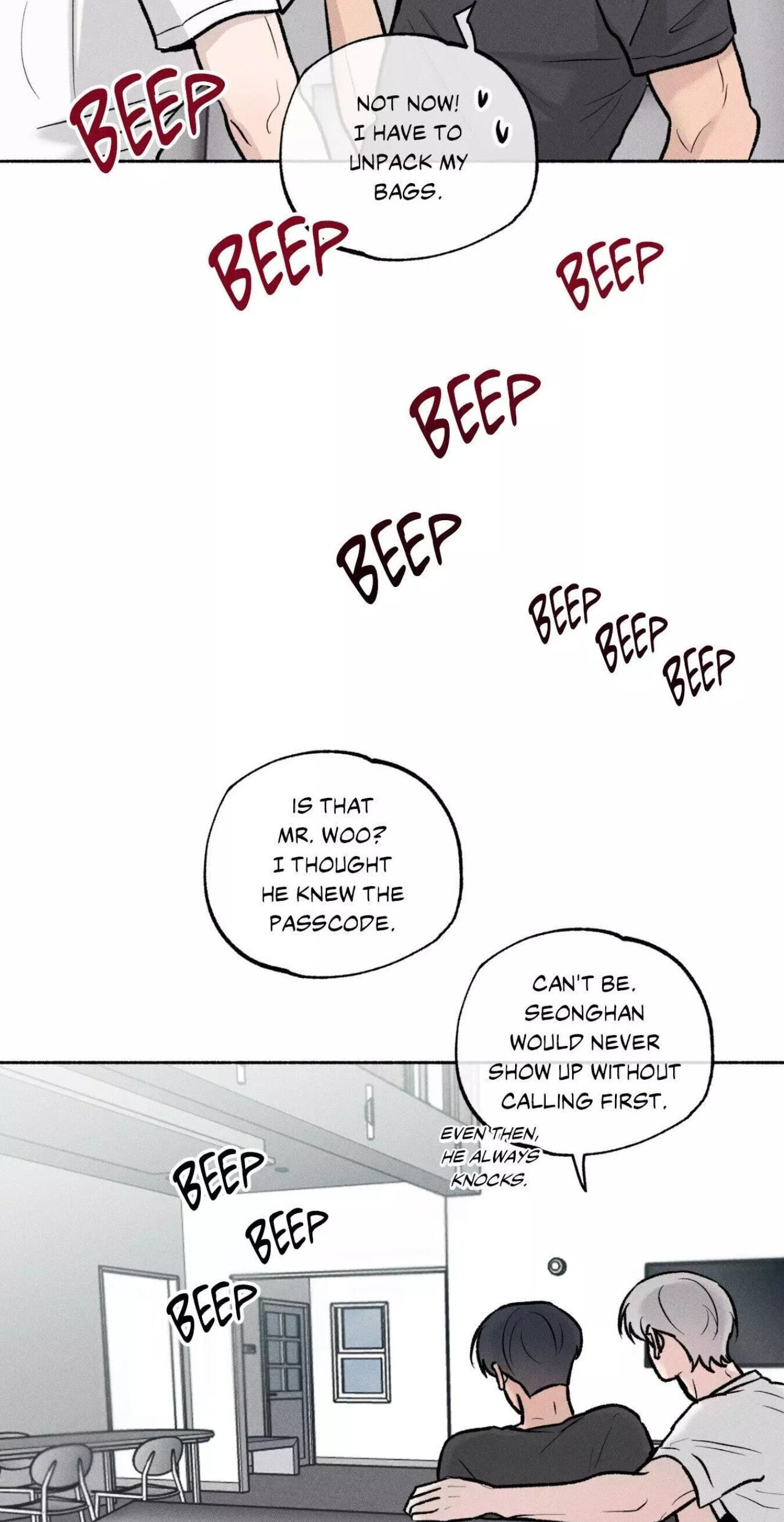 While You Weren’t Watching Chapter 69 page 49 - 