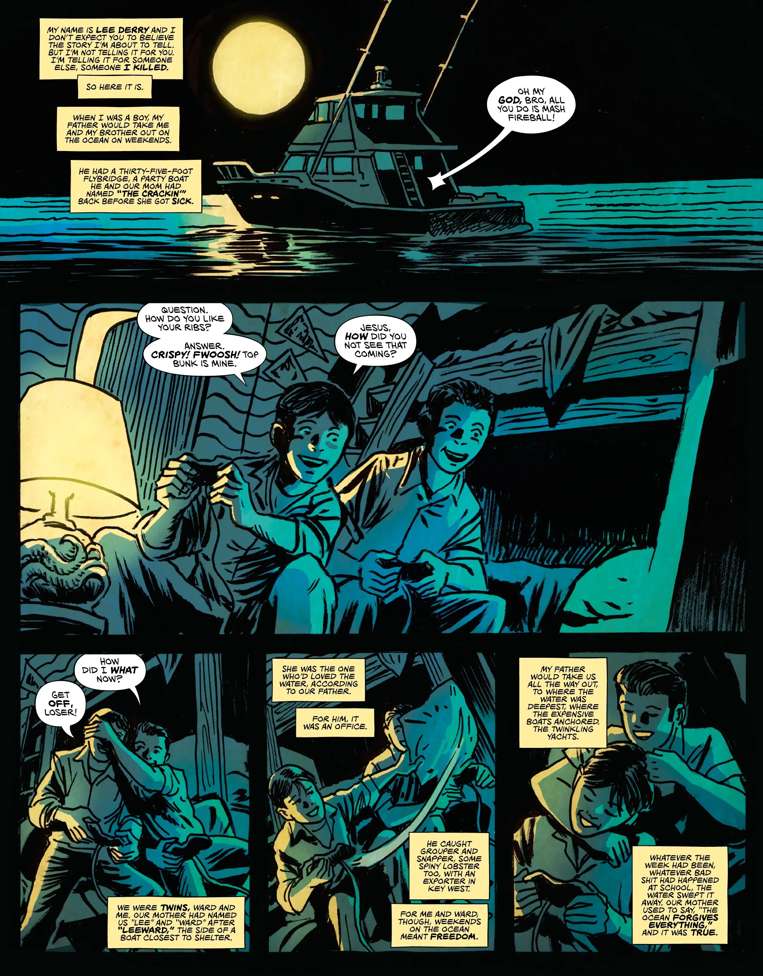 White Boat Chapter 1 page 11 - 