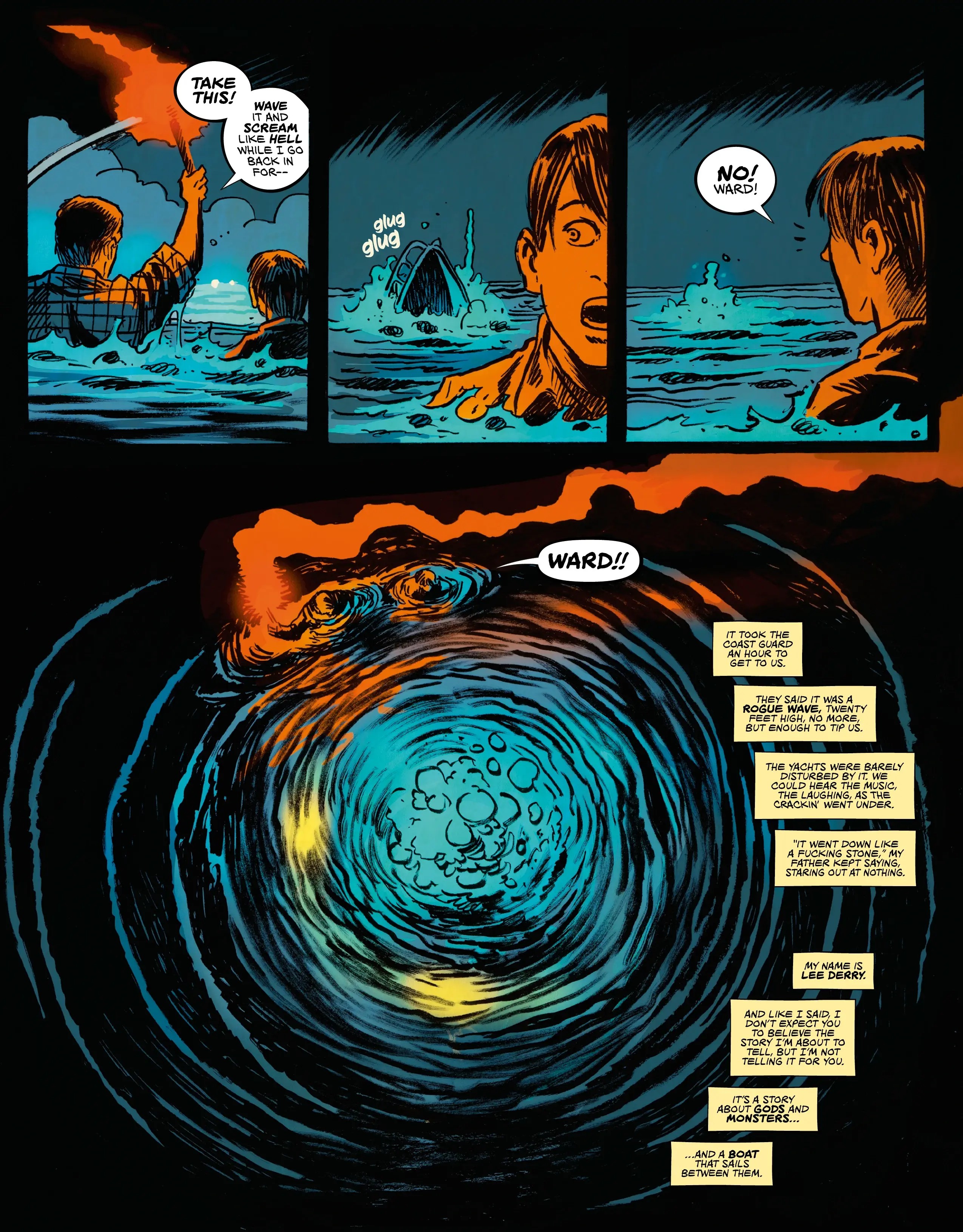 White Boat Chapter 1 page 17 - 