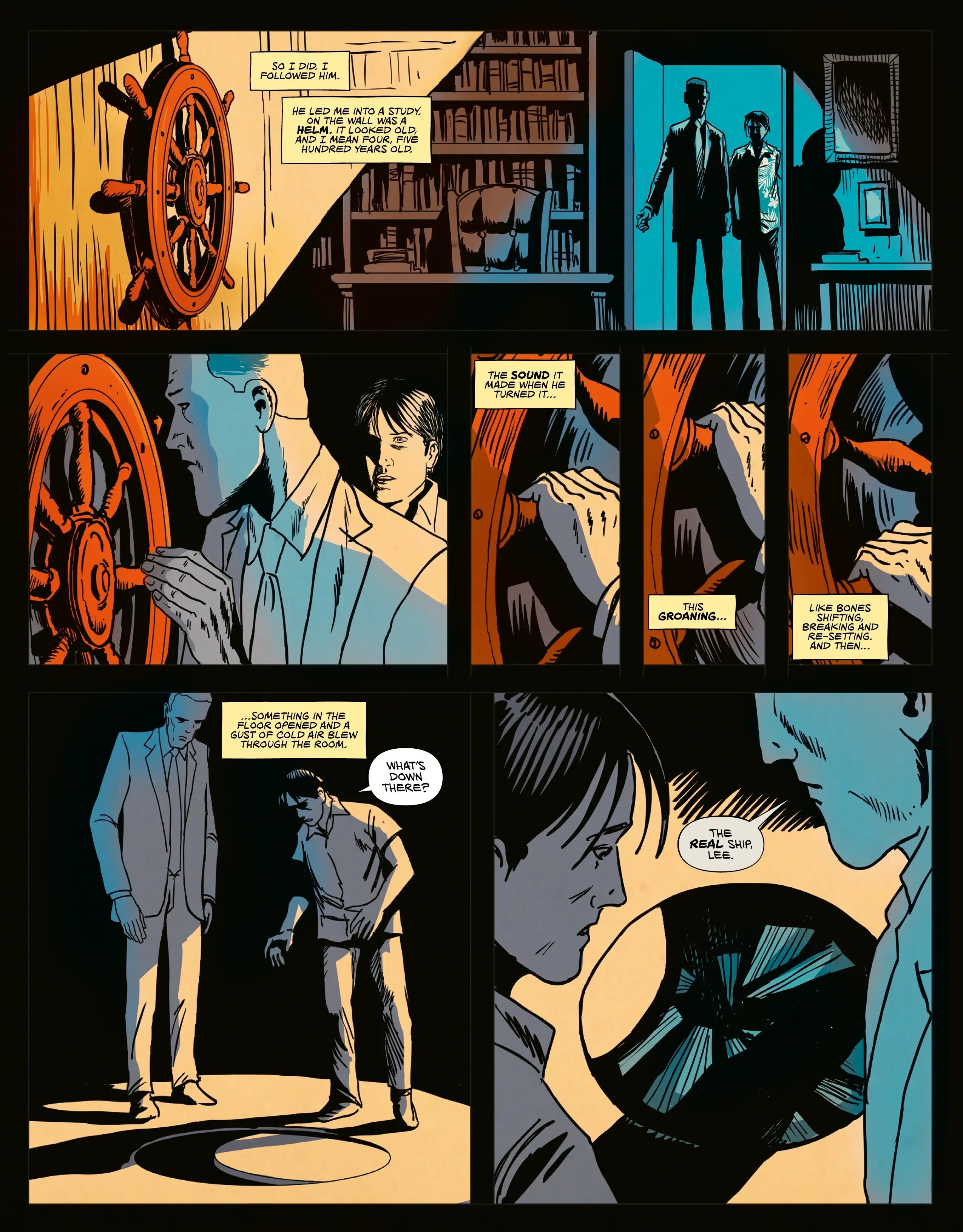 White Boat Chapter 1 page 35 - 