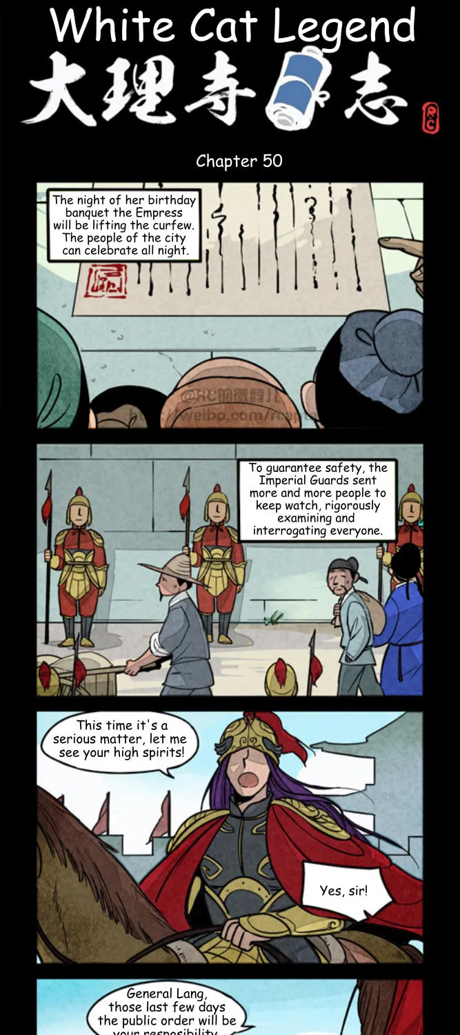 White Cat Legend (Colored) Chapter 50 page 1 - 