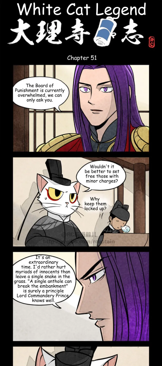White Cat Legend (Colored) Chapter 51 page 1 - 