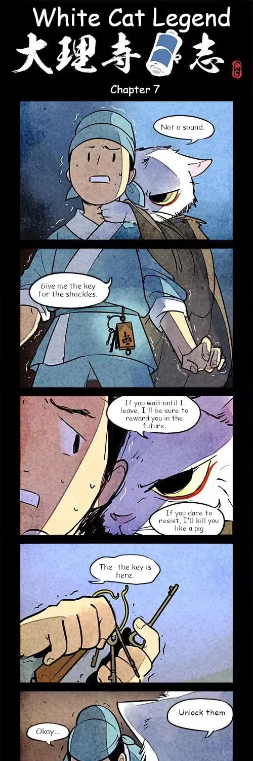 White Cat Legend (Colored) Chapter 7 page 1 - 