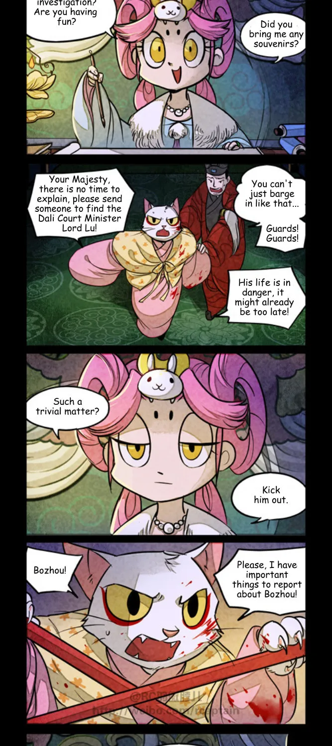 White Cat Legend (Colored) Chapter 90 page 3 - 