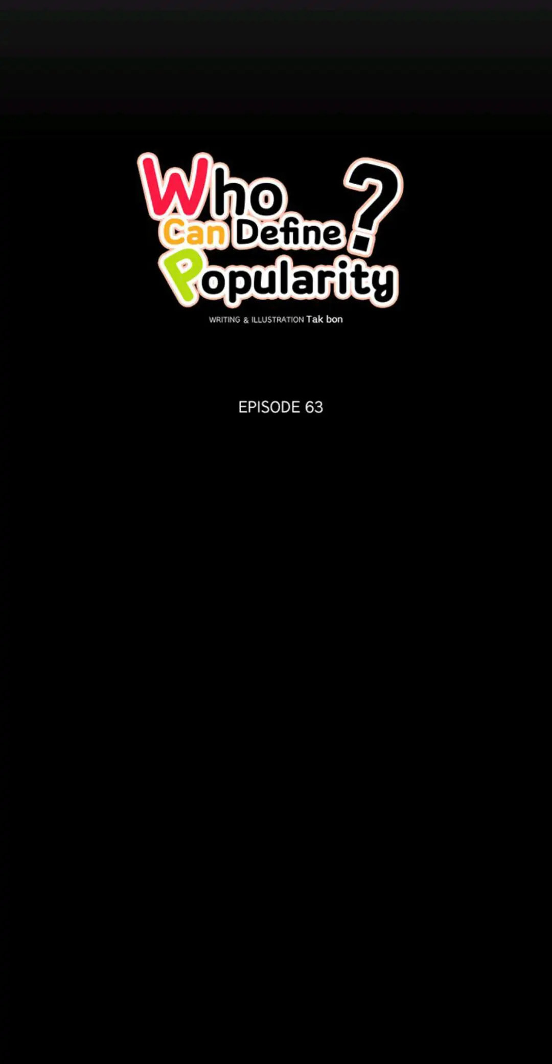 Who Can Define Popularity? Chapter 63 page 14 - 