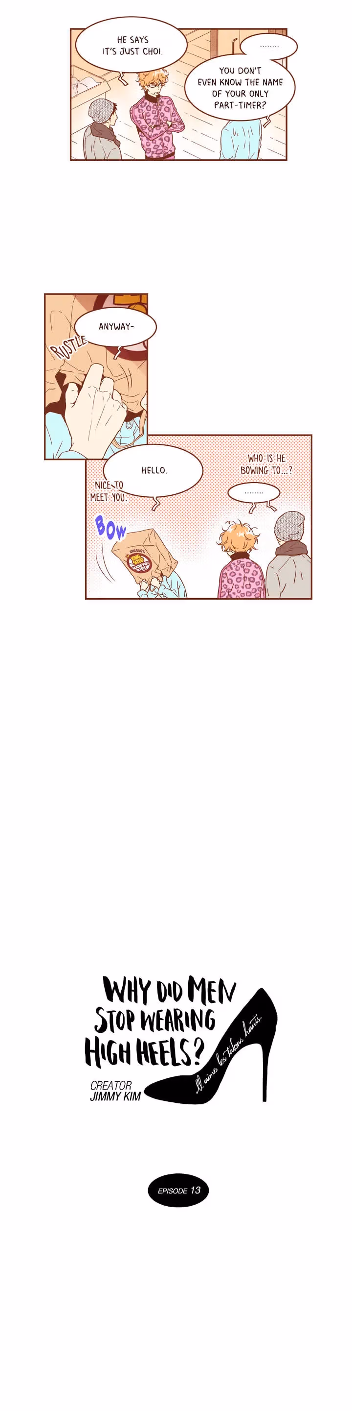 Why Did Men Stop Wearing High Heels? Chapter 14 page 3 - 