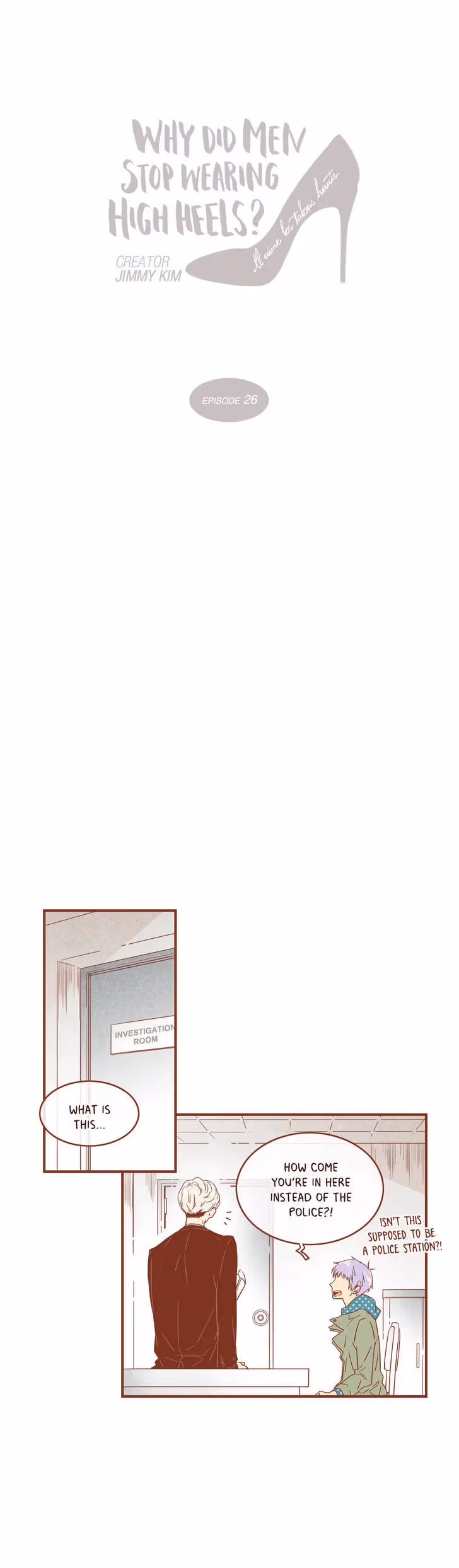 Why Did Men Stop Wearing High Heels? Chapter 26 page 2 - 