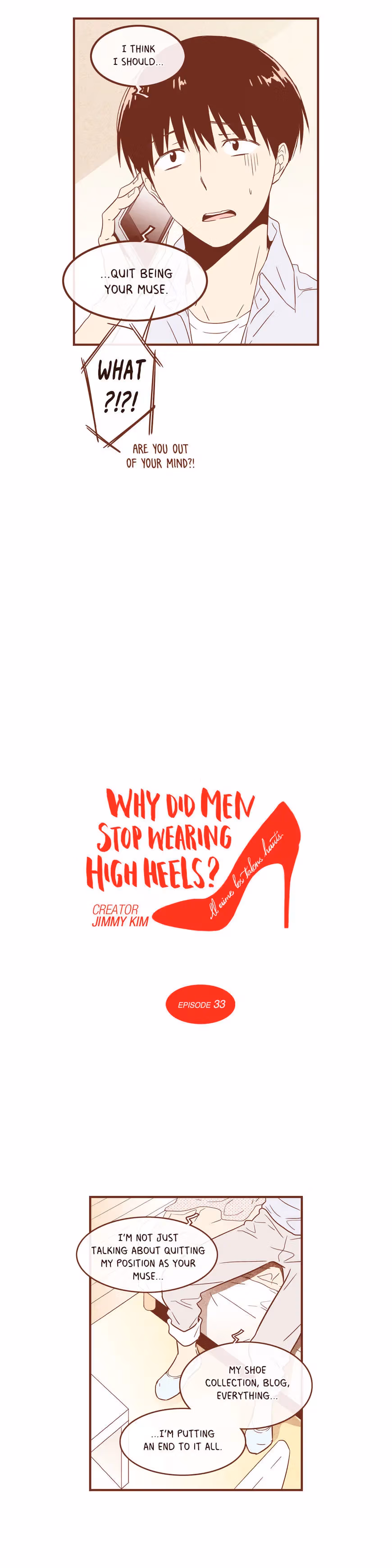 Why Did Men Stop Wearing High Heels? Chapter 33 page 3 - 