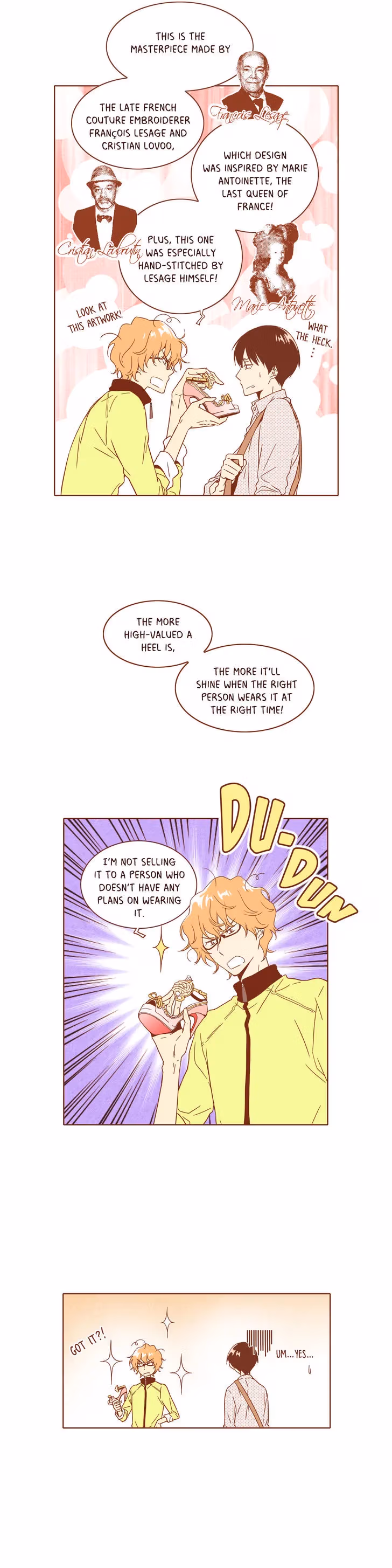Why Did Men Stop Wearing High Heels? Chapter 4 page 5 - 