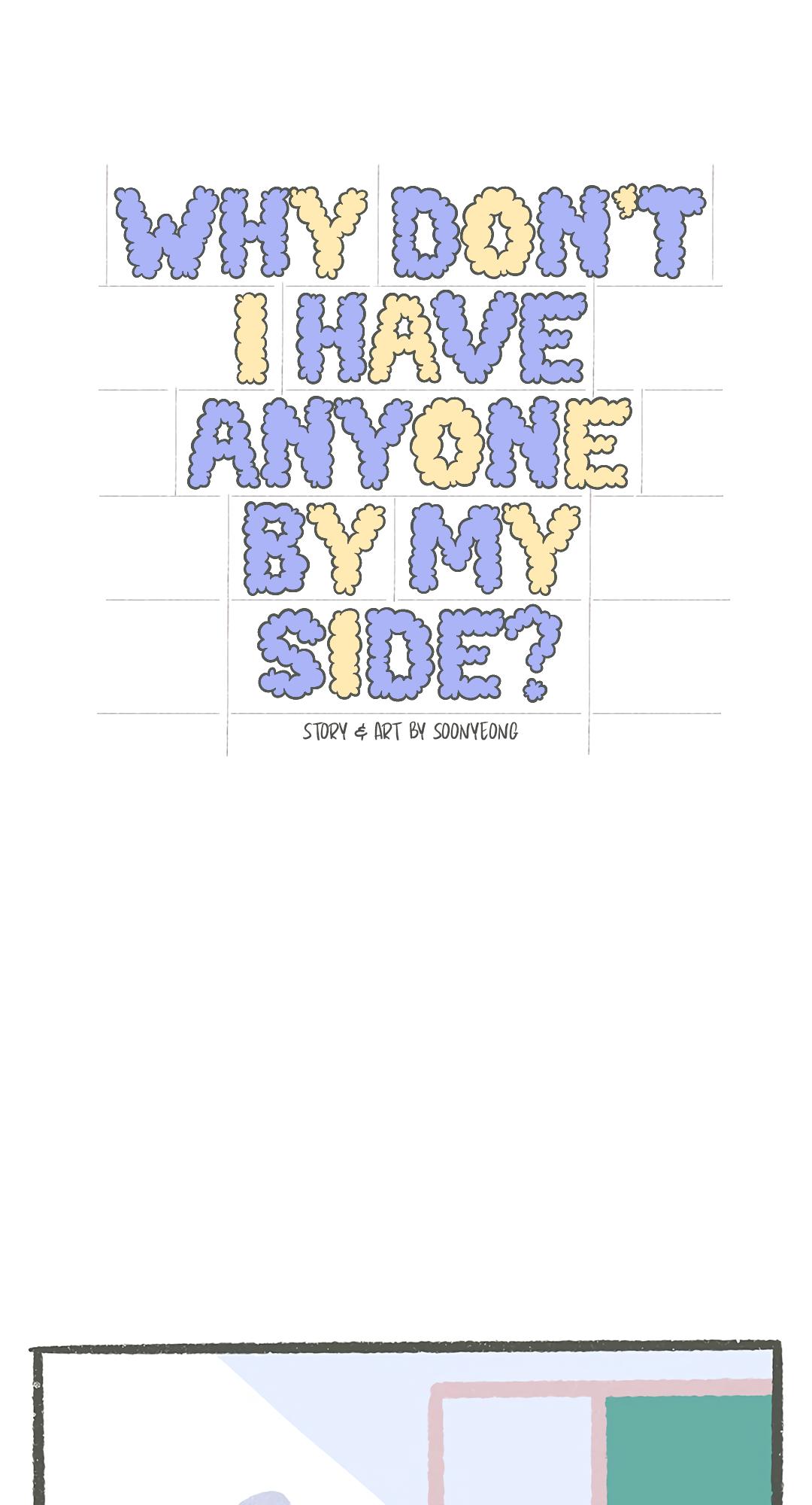 Why Don't I Have Anyone By My Side? Chapter 14 page 10 - 