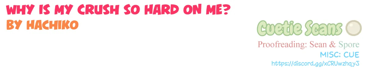 Why is My Crush so Hard on Me? Chapter 1 page 11 - 