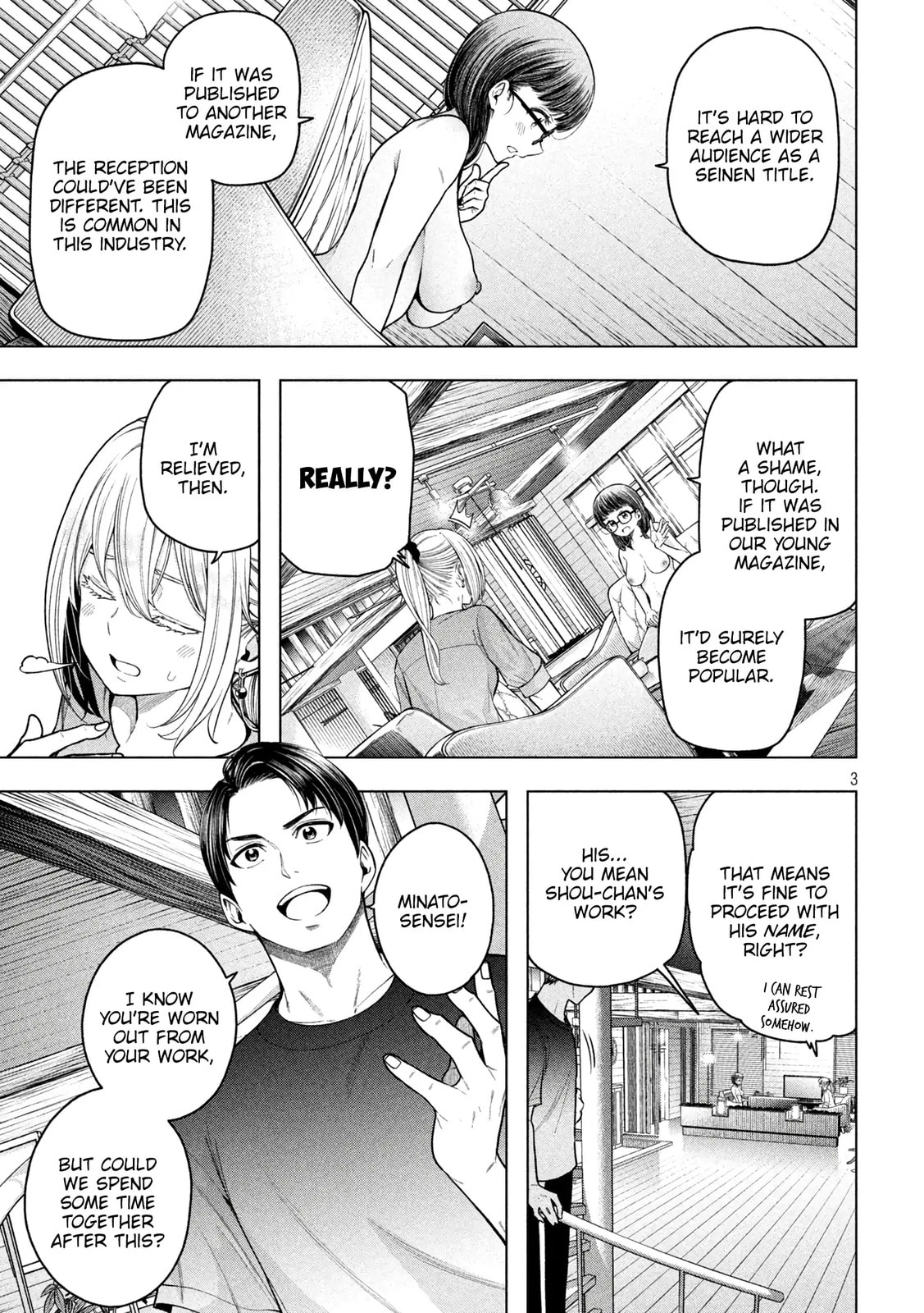 Why the hell are you here, Teacher!? Chapter 117 page 4 - 