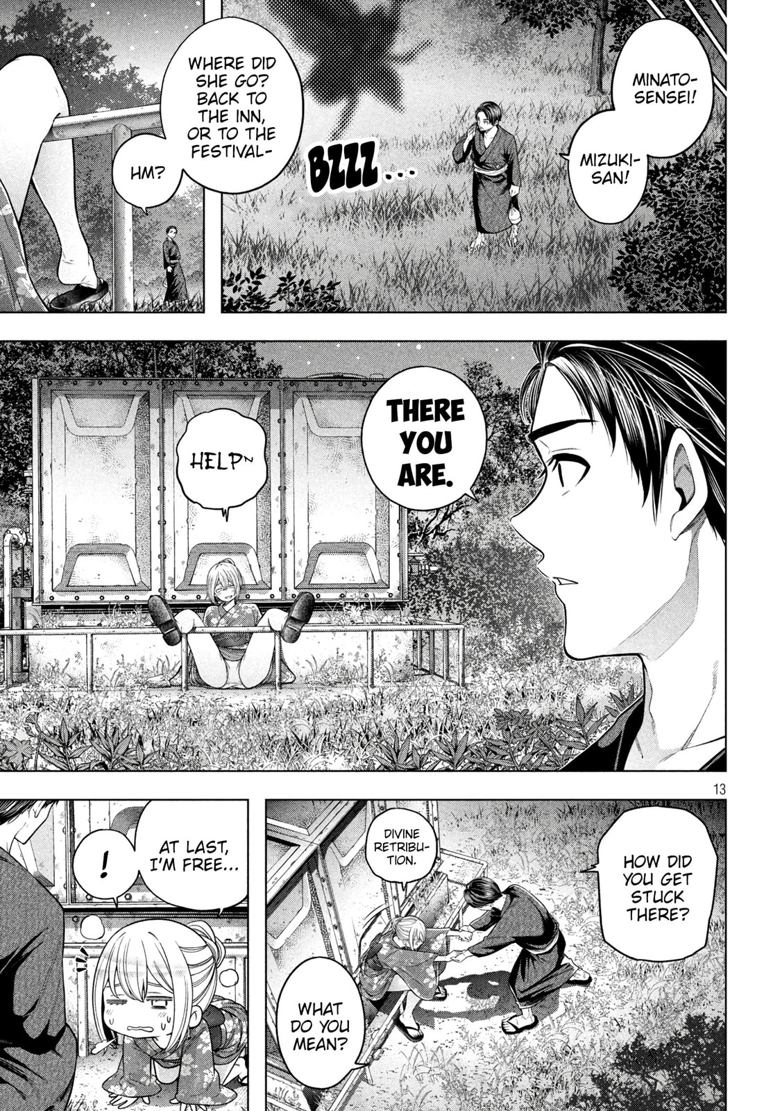 Why the hell are you here, Teacher!? Chapter 118 page 14 - 