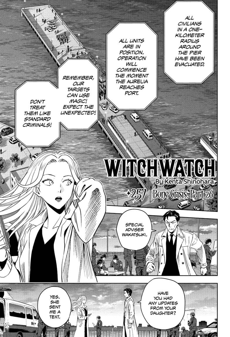 WITCH WATCH Chapter 257 page 1 - 