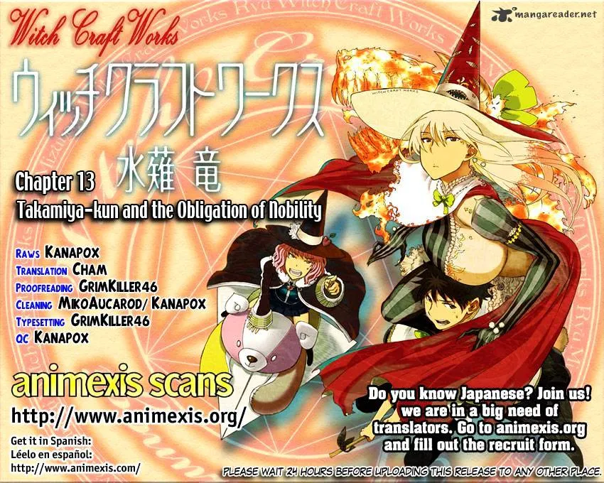 Witchcraft Works Chapter 13 page 1 - 