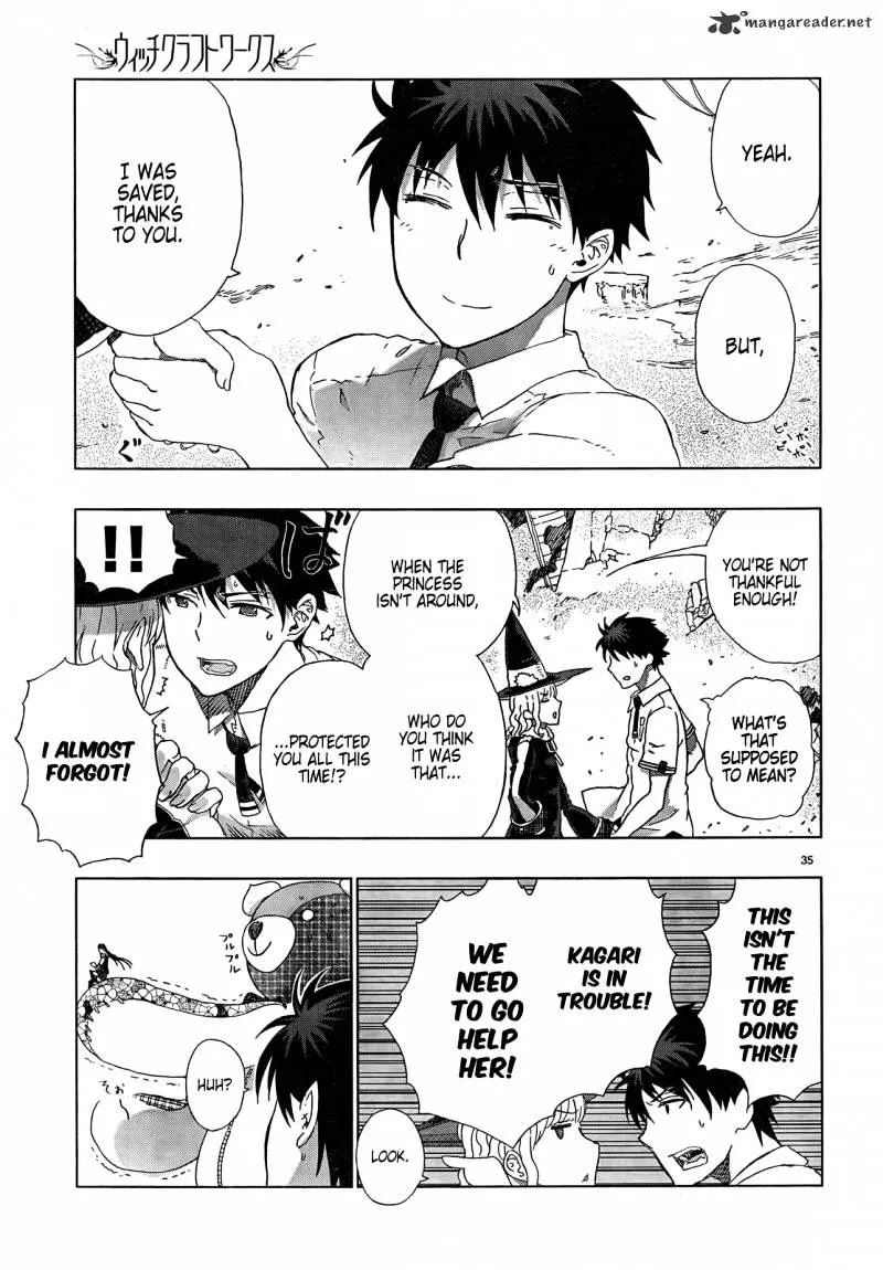 Witchcraft Works Chapter 6.99 page 34 - 