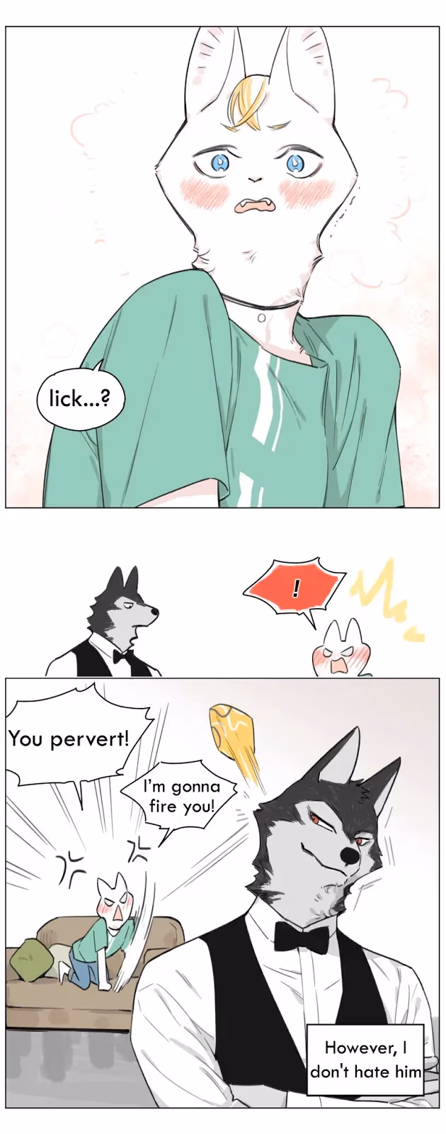 Wolf Butler and His Cat Master Chapter 1 page 6 - 