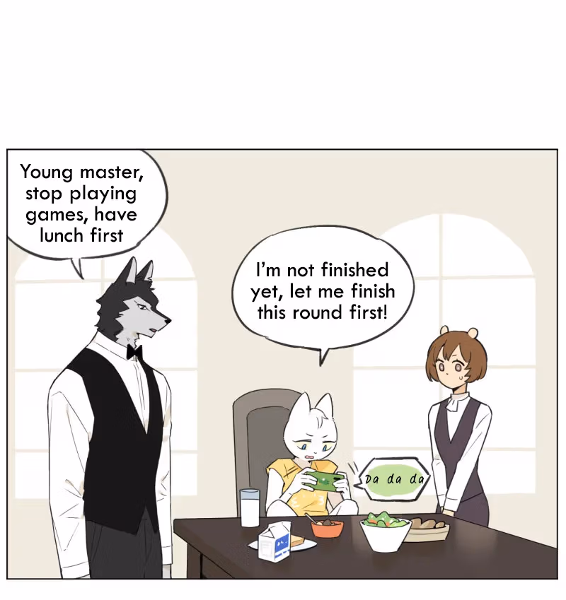 Wolf Butler and His Cat Master Chapter 11 page 3 - 