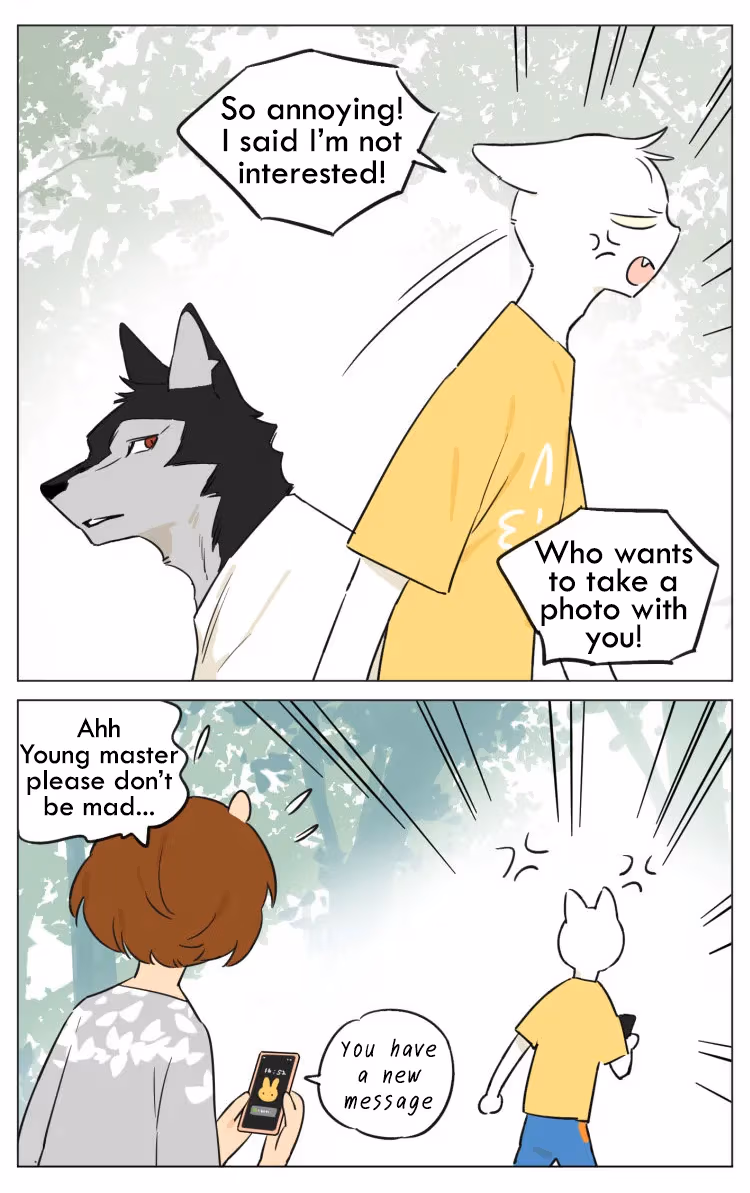 Wolf Butler and His Cat Master Chapter 15 page 8 - 
