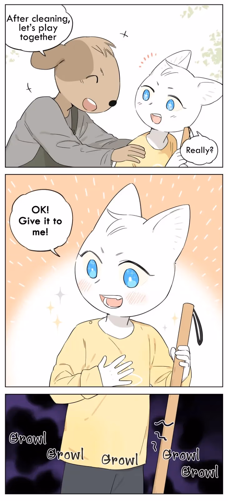 Wolf Butler and His Cat Master Chapter 18 page 3 - 