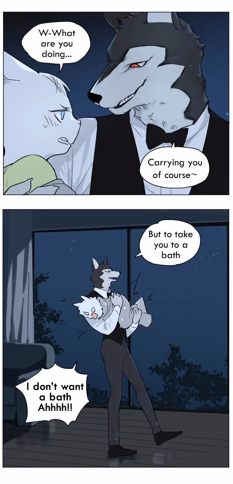 Wolf Butler and His Cat Master Chapter 2 page 7 - 