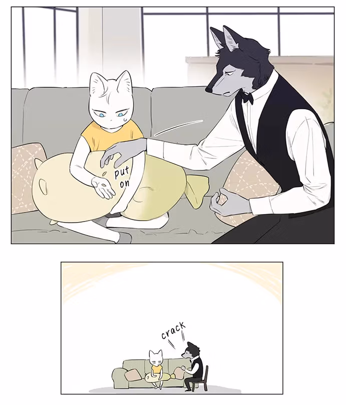Wolf Butler and His Cat Master Chapter 20 page 10 - 