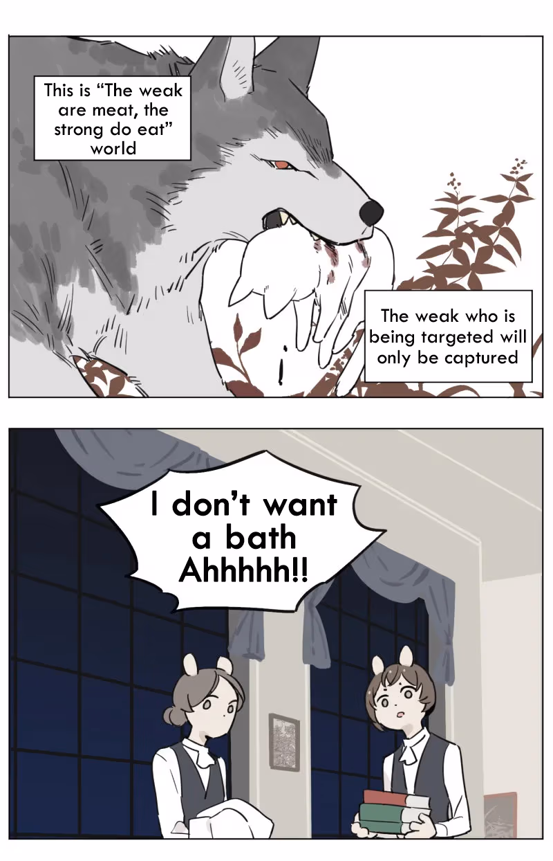 Wolf Butler and His Cat Master Chapter 3 page 1 - 