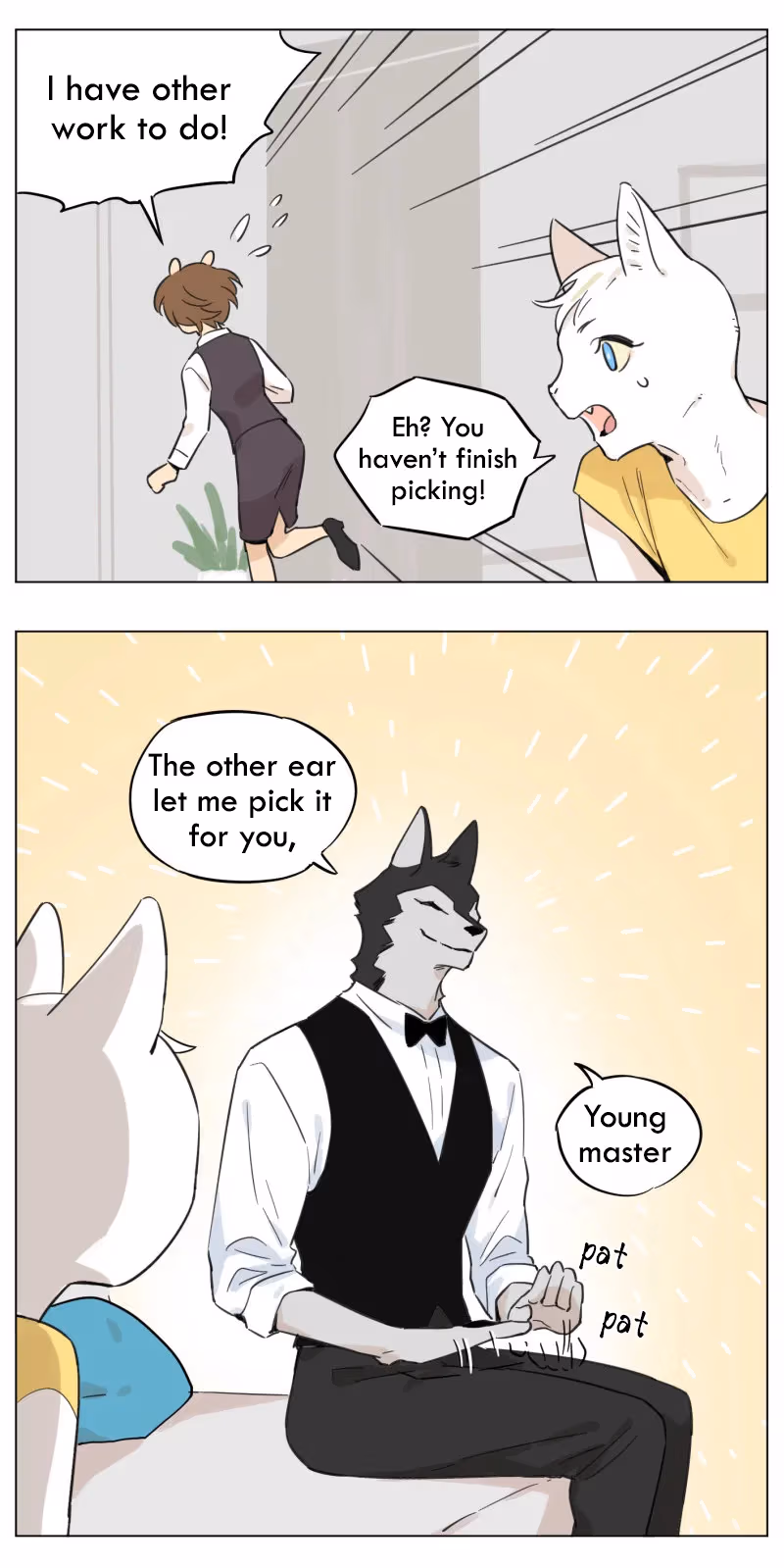 Wolf Butler and His Cat Master Chapter 4 page 7 - 