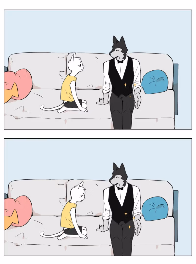 Wolf Butler and His Cat Master Chapter 4 page 8 - 