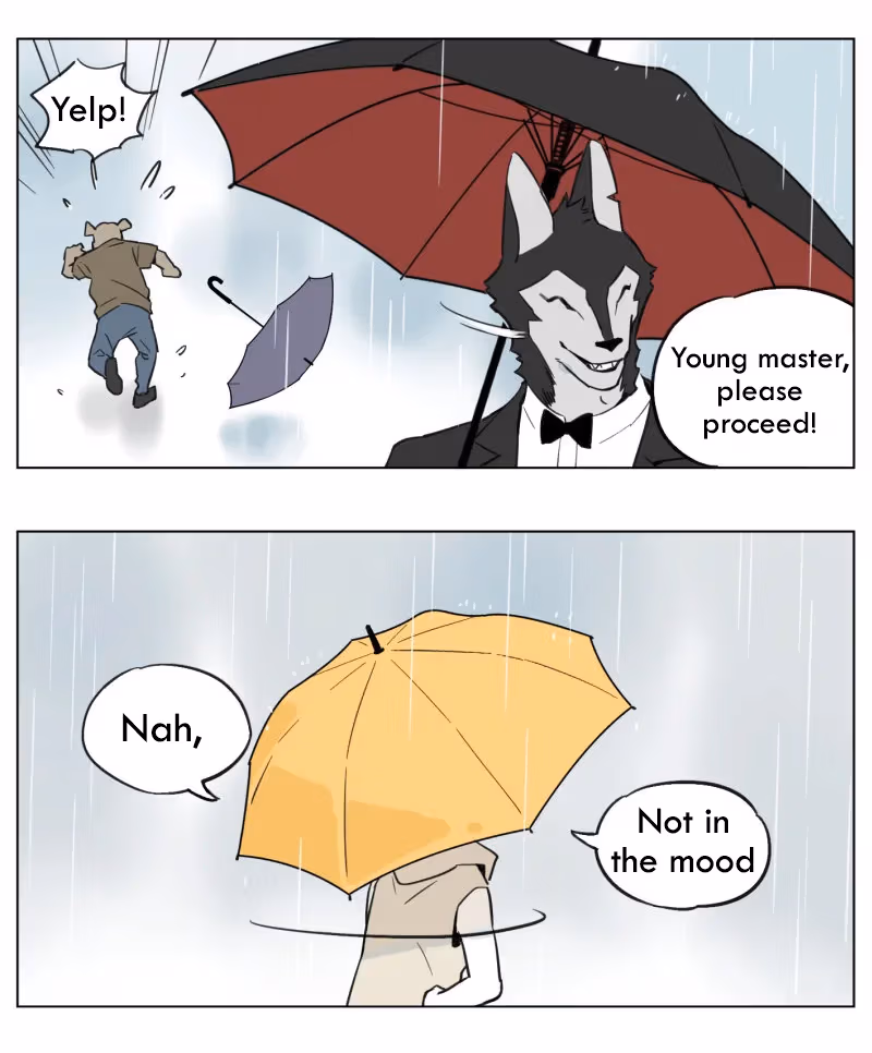 Wolf Butler and His Cat Master Chapter 5 page 8 - 