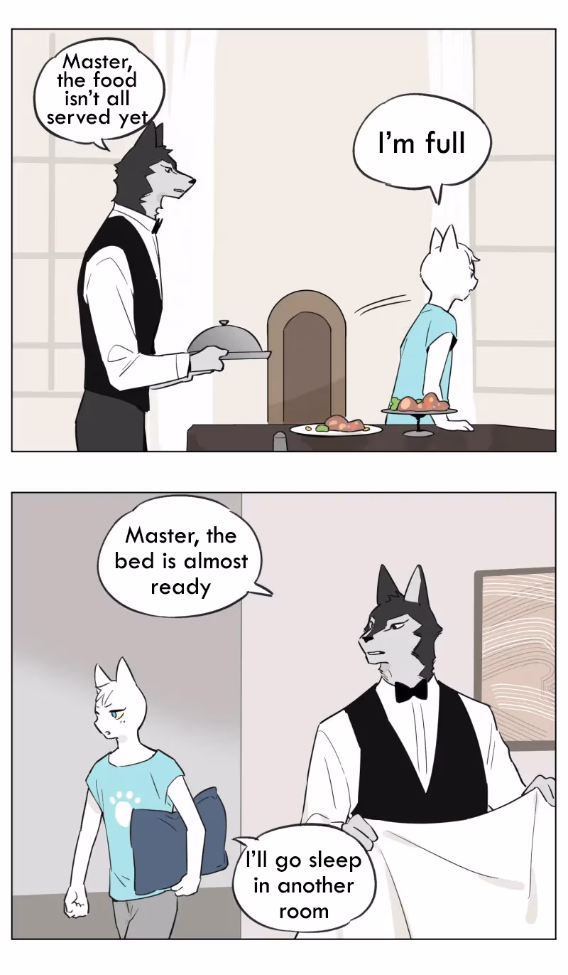 Wolf Butler and His Cat Master Chapter 6 page 1 - 