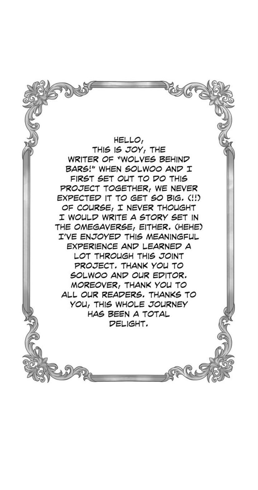 Wolves Behind Bars Chapter 70.4 page 1 - 