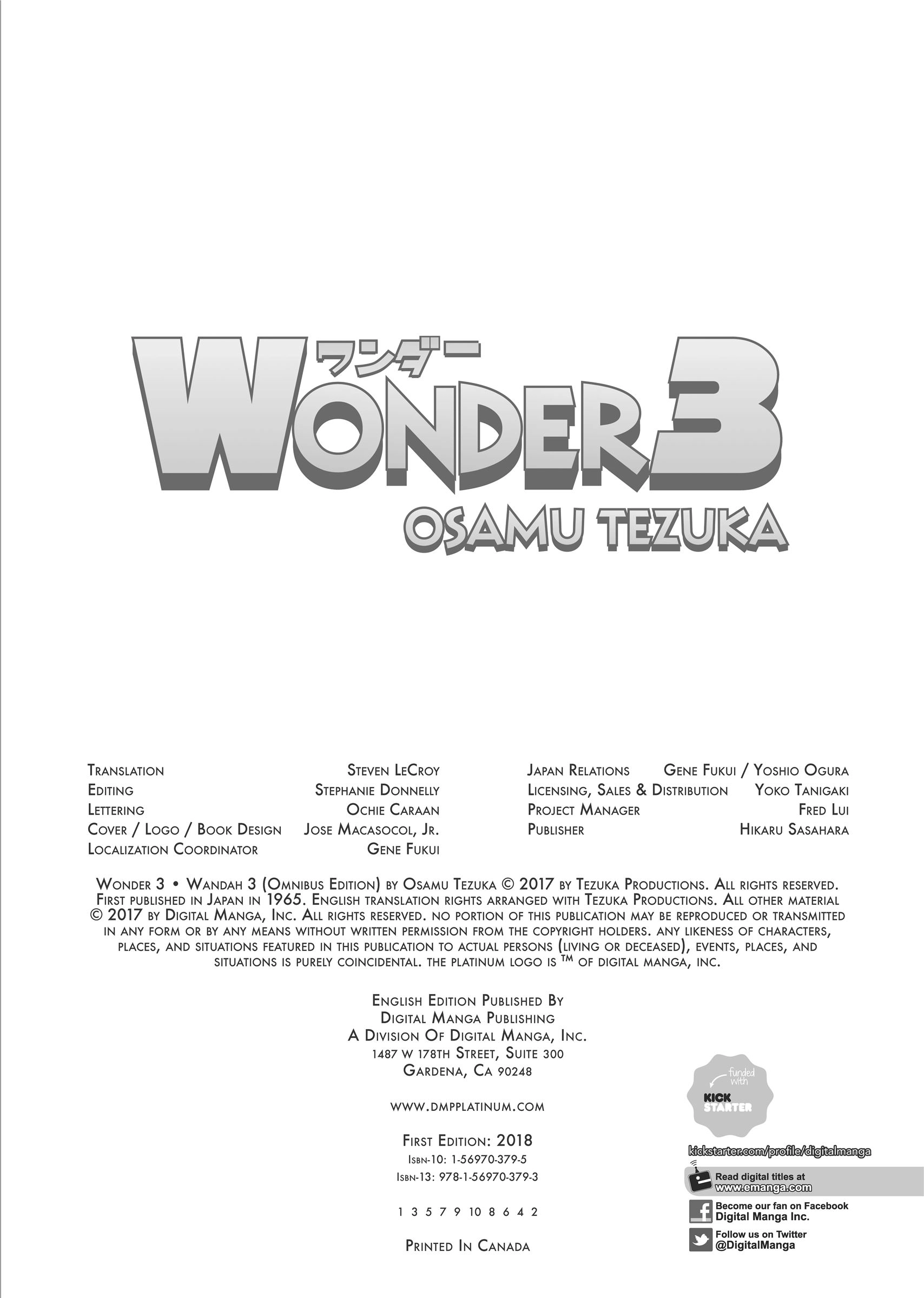 Wonder 3 Chapter 1 page 3 - 