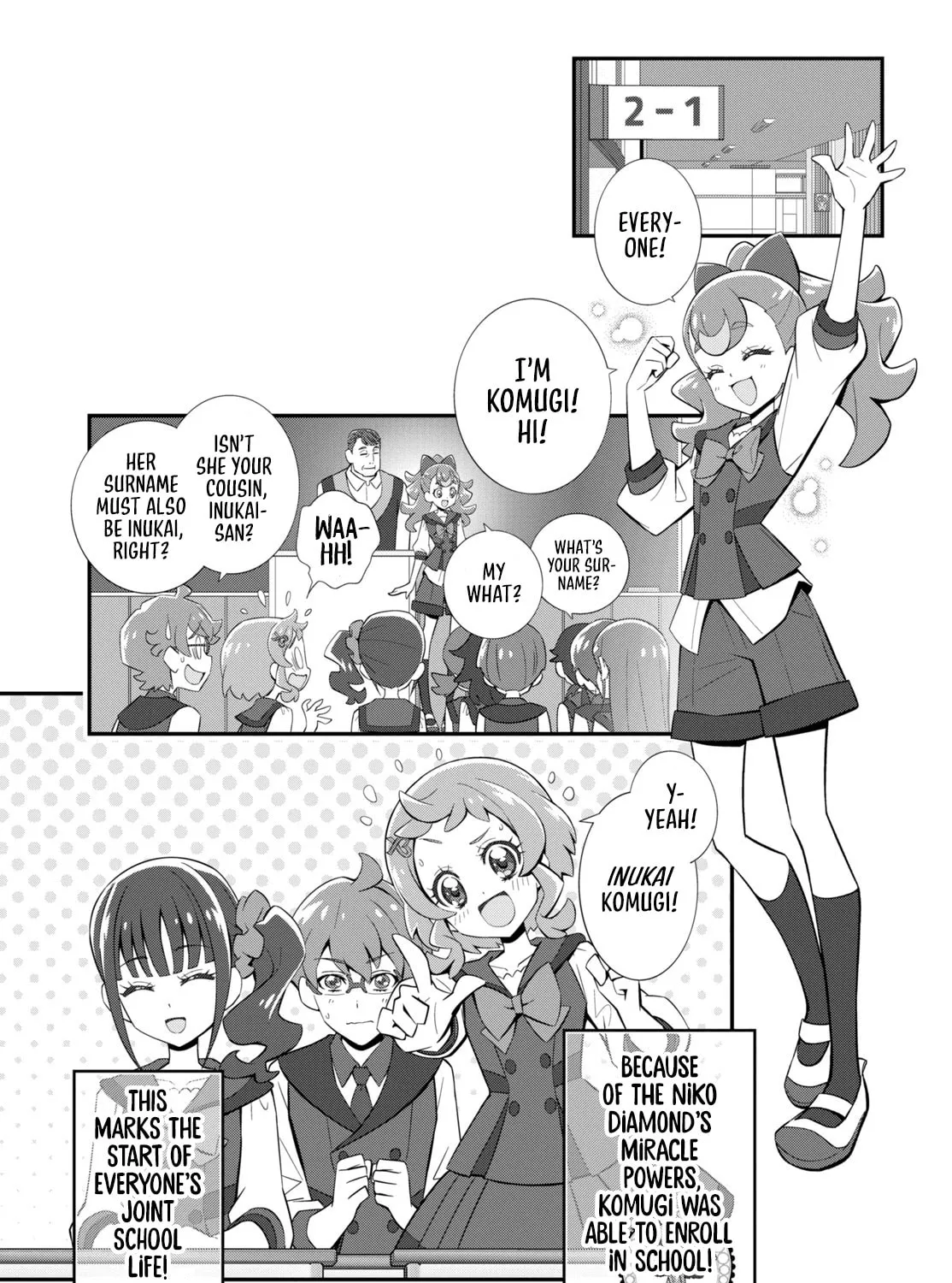 Wonderful Precure! Chapter 4 page 1 - 