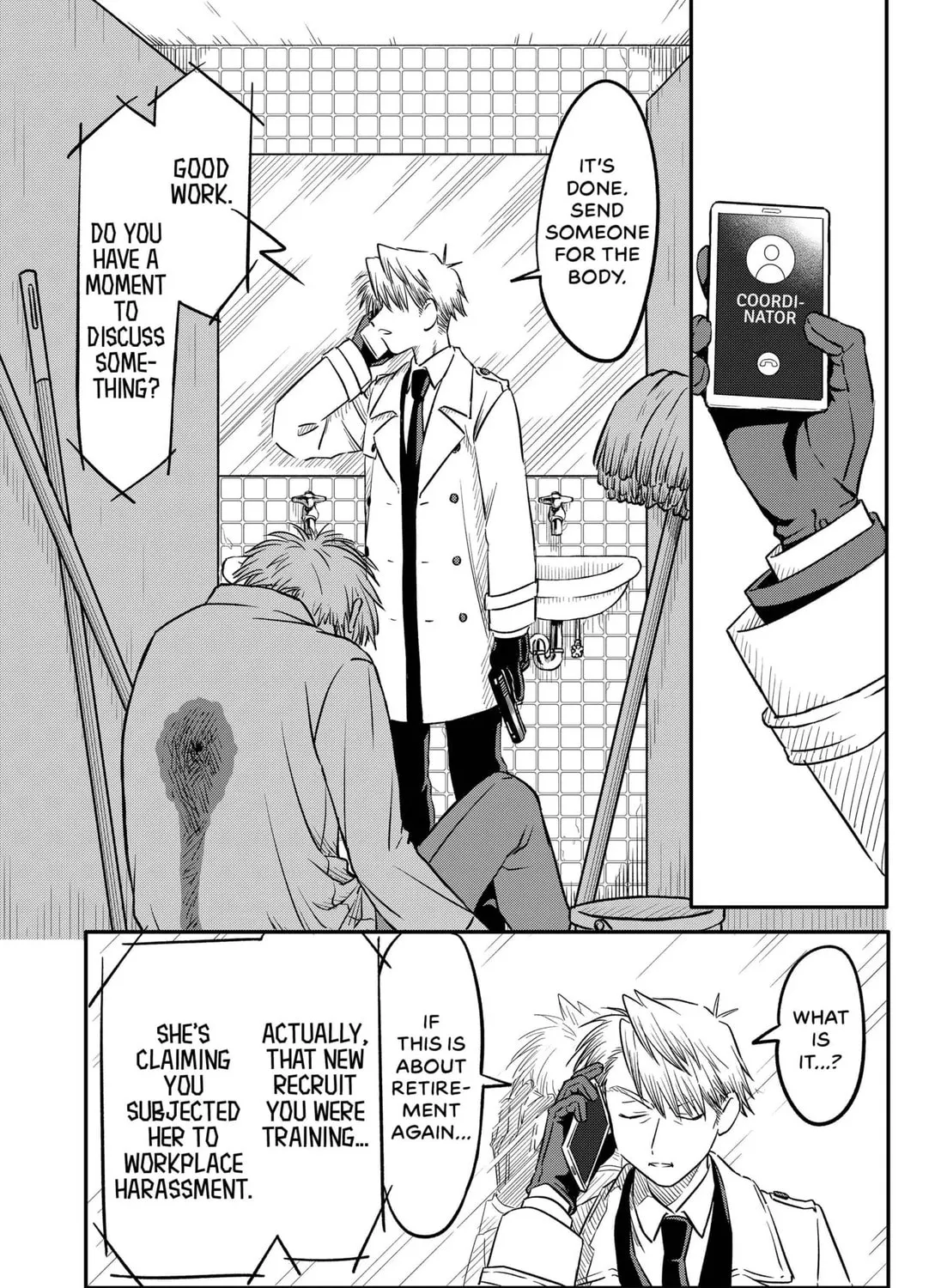 Workplace Bullying: Hitman in Training Chapter 1 page 3 - 