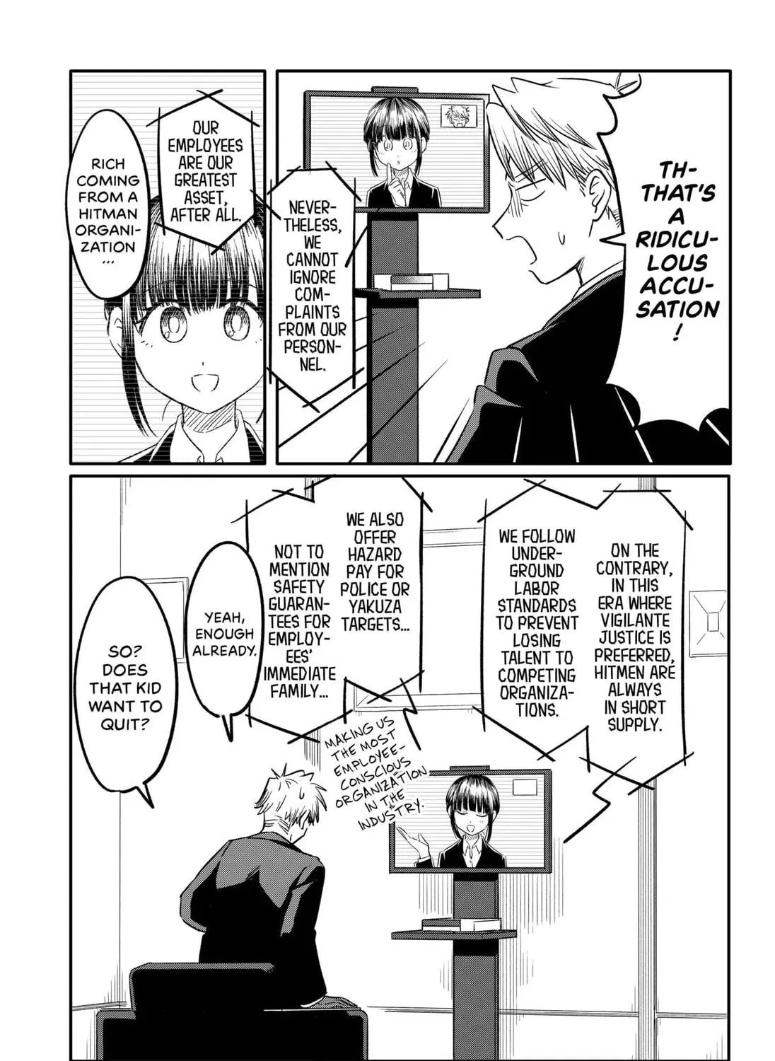 Workplace Bullying: Hitman in Training Chapter 1 page 23 - 