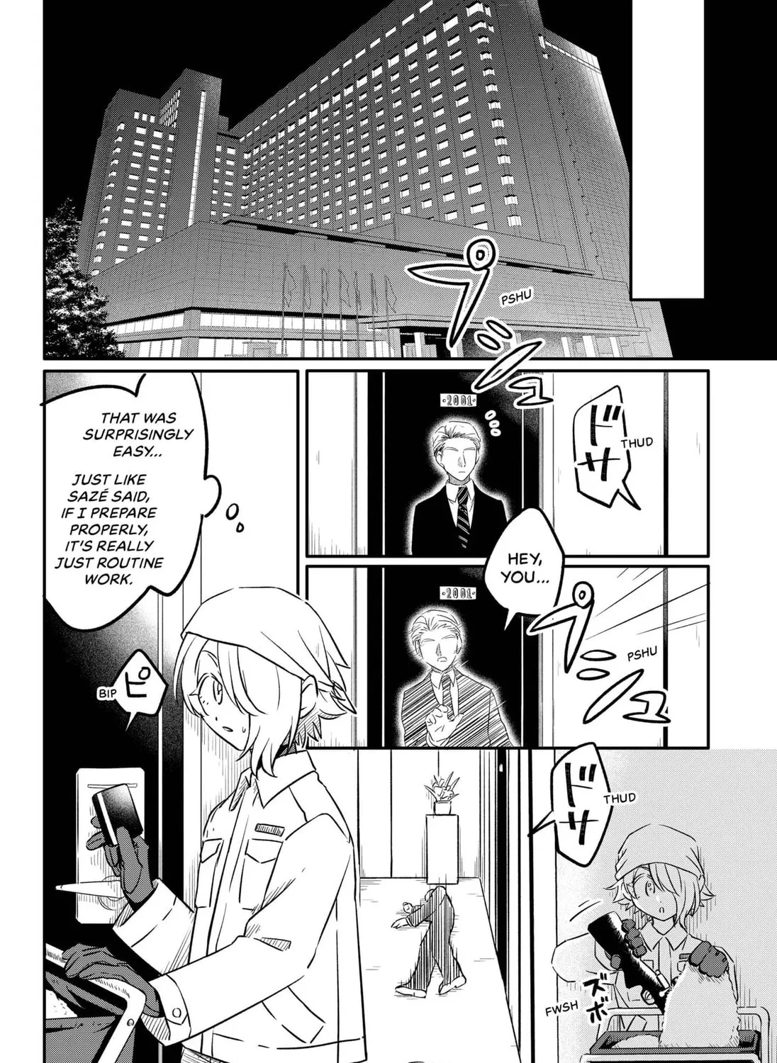 Workplace Bullying: Hitman in Training Chapter 1 page 57 - 