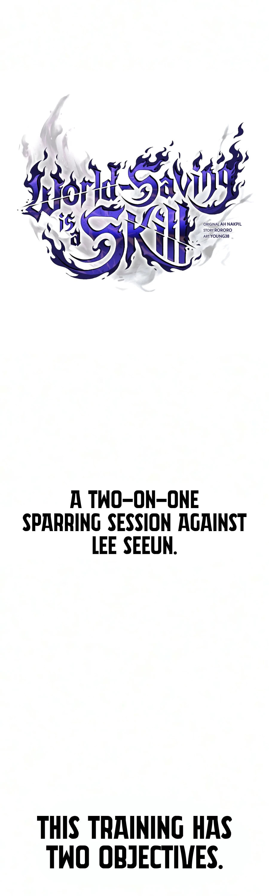 World-Saving Is a Skill Chapter 28 page 3 - 