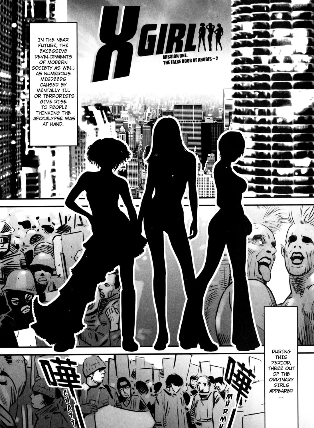 X-Girl Chapter 2 page 1 - 