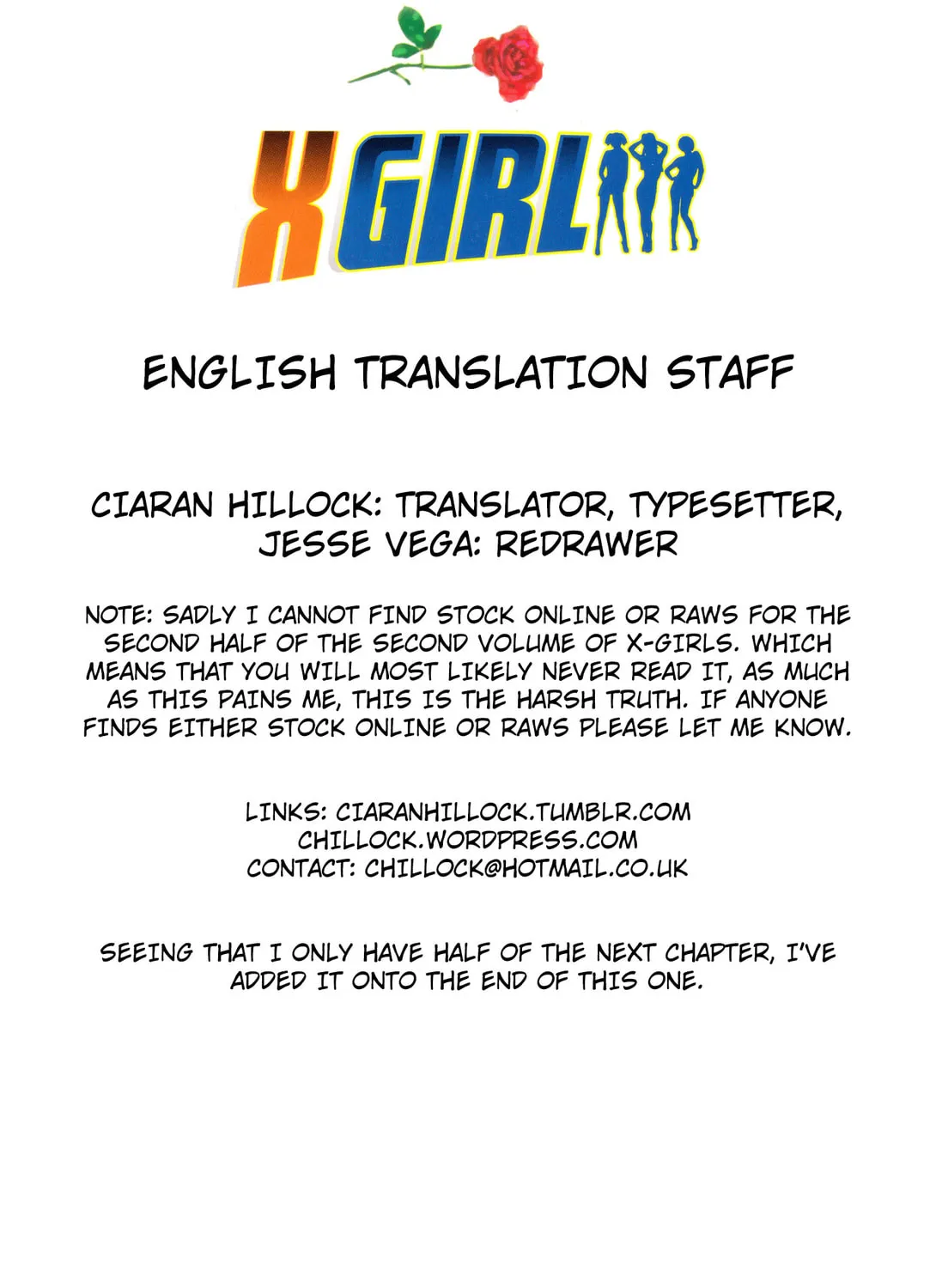 X-Girl Chapter 7 page 34 - 