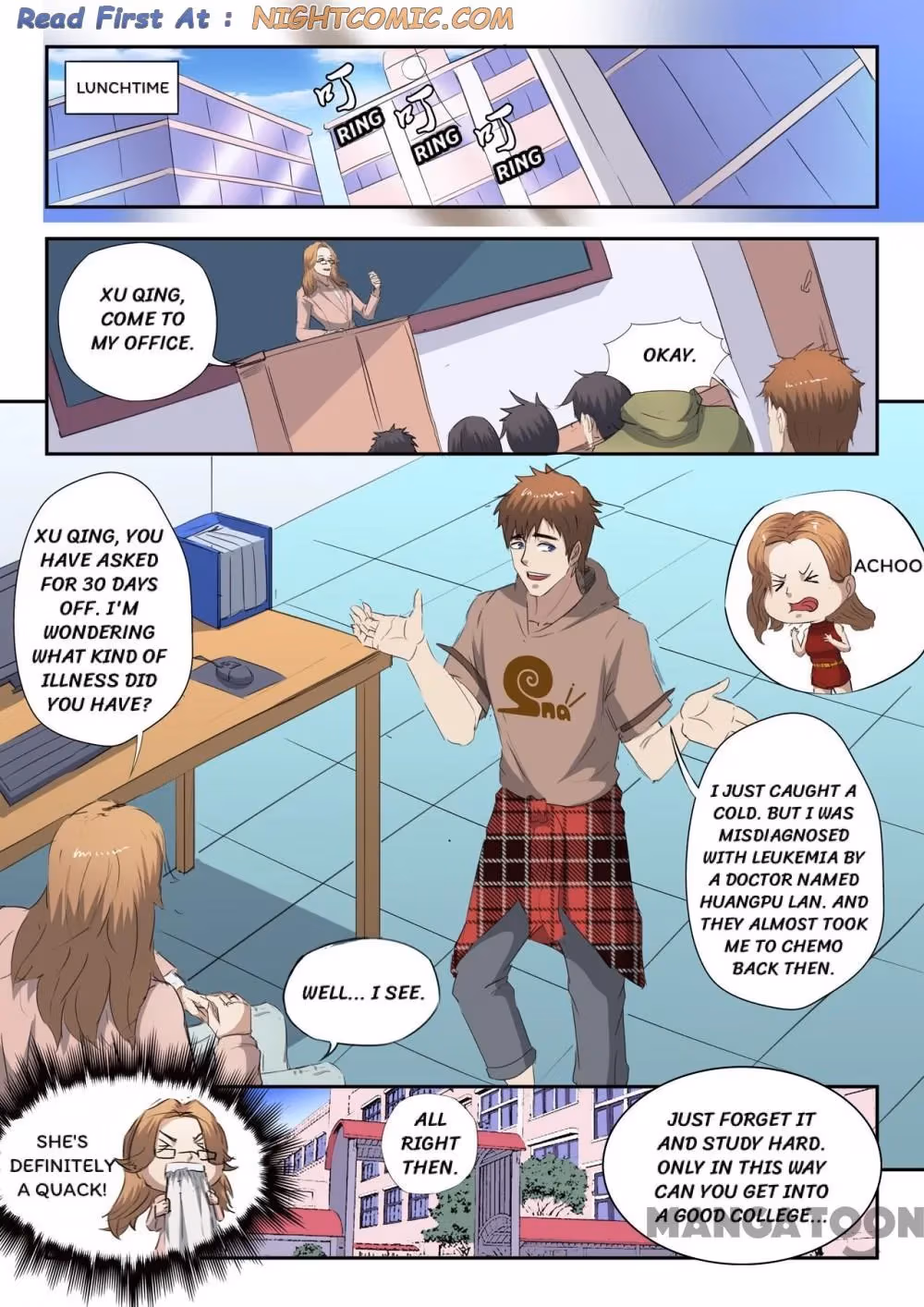 X-Ray Vision Chapter 218 page 9 - 