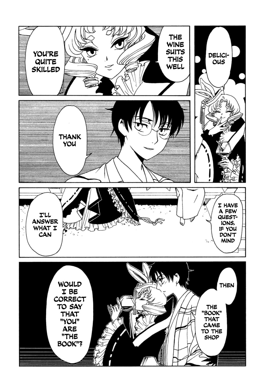 xxxHOLiC Rei Chapter 60 page 8 - 