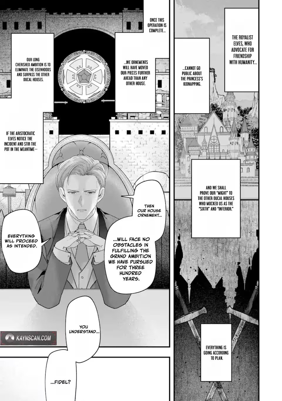 Yagate Kuromaku e to Itaru Saitekikai Chapter 7.1 page 10 - 