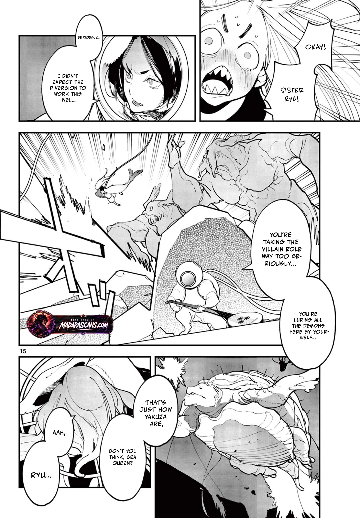 Yakuza Reincarnation Chapter 73.1 page 16 - 