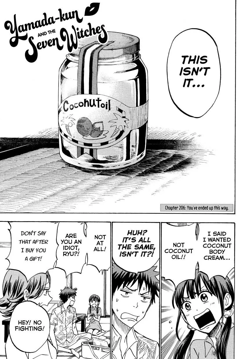 Yamada-Kun To 7-Nin No Majo Chapter 206 page 1 - 
